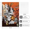 thumbnail image 2 of 2 Pcs Funny Kitchen Towels,Spooky Halloween Scene Pattern Microfiber Dish Towels,Kitchen Tea Towels,Kitchen Towel Set (18" X 26"), 2 of 7
