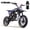 BLUE, variant on QEASET 39cc Gas mini Bike - Mini Motorcycles for Young Riders, Gas Powered Mini Bike with Safety Kill Switch,4-Stroke , Tubeless Tires, Easy Pull Start, and EPA Approved (BLUE)