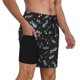 thumbnail image 2 of Balery Golf Bags And Balls Bañador para hombre, shorts de playa de secado rápido con entrepierna y forro de compresión-XX-Large, 2 of 6