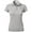3ua03_heather gray, variant on Womens Pique Polo Shirts Dry Comfort Slim Fit Casual Short Sleeve Top