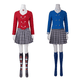 thumbnail image 2 of Disfraz de Verónica Sawyer de Heathers The Musical Rock para mujer, traje de Cosplay para escenario, concierto, uniforme JK, chaqueta, traje de fiesta de Halloween, 2 of 5