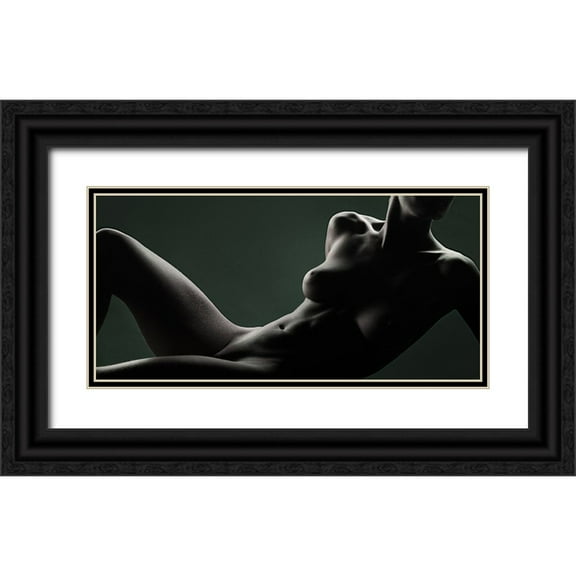 Valevicius, Aurimas 14x9 Black Ornate Wood Framed with Double Matting Museum Art Print Titled - Elegance