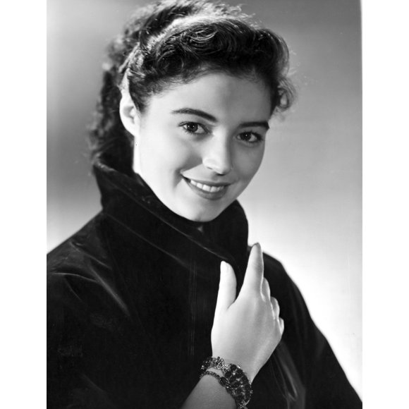 Marisa Pavan Posed in Black Suit with a Smile Photo Print (8 x 10)
