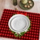 thumbnail image 5 of Mantel Individual navideño de lino, mantel individual aislante con decoración de tela para muebles, mantel individual antisuciedad occidental, 5 of 6