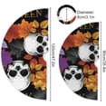 thumbnail image 3 of FMSHPON HalloweenSkull Xmas Christmas Tree Skirt Stand Mat for Holiday Party Decoration Indoor Outdoor 36 inches, 3 of 6