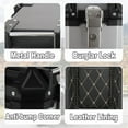 thumbnail image 7 of Ladcaser 100L-X Motorbike Rear Case Motorcycle Luggage Waterproof Tail Box Scooter Trunk Storage Top Case, Silver, 7 of 7