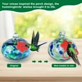 thumbnail image 2 of Headak Life Charming Wind Chimes Hummingbird feeders for Outdoors Hanging ant and bee Proof,Never Leak,Perfect Garden Decor for Outside C80, 2 of 3