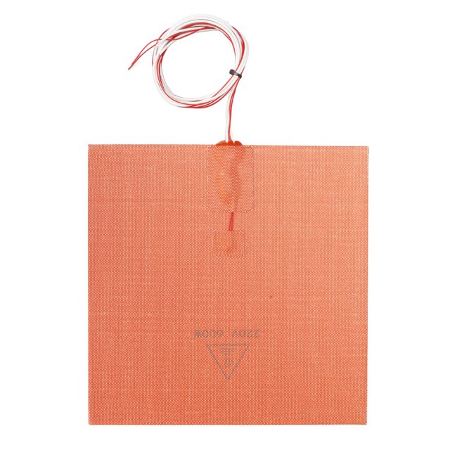 Almohadilla térmica de silicona, almohadilla térmica de silicona 280x280 mm Accesorios para cama caliente Almohadilla térmica de silicona para cama caliente optimizada para la excelencia