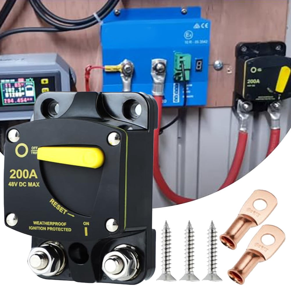 For Power Surges Circuit Breaker Variety Of Current Options for Battery Chargers 300A