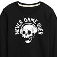 thumbnail image 3 of Instant Message - Gamer - Never Game Over - Toddler & Youth Long Sleeve Graphic T-Shirt, 3 of 6