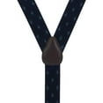 thumbnail image 3 of SuspenderStore Jacquard Woven Diamond Suspenders - 1.38-Inch Wide Elastic - Clip - 6 Colors & 2 Sizes, 3 of 4