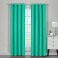 thumbnail image 1 of Ava Blackout Weave Curtain Panels With Tie Backs Pair (Set Of 2), 1 of 1