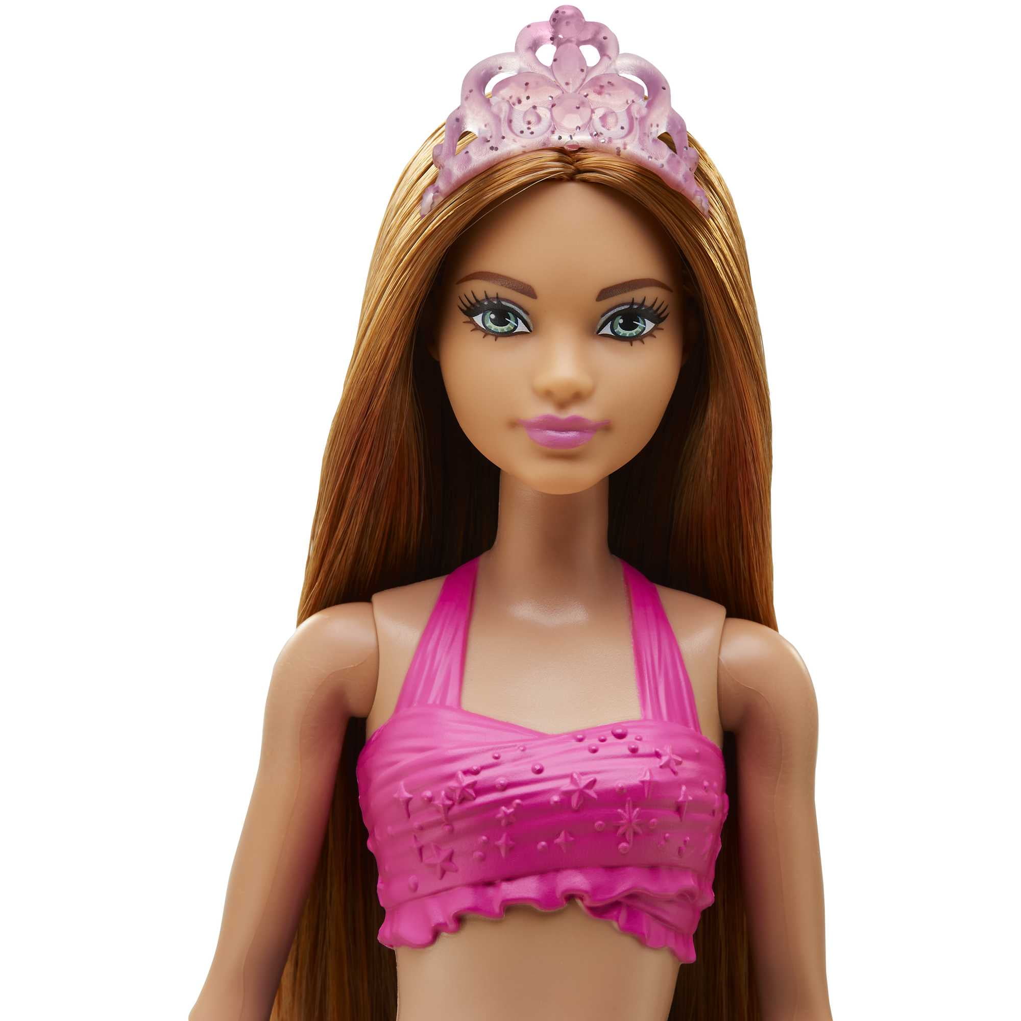 Barbie Dreamtopia Fantasy Doll, 2-in-1 Royal to Mermaid Transformation with  Accessories