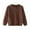 D#03-Coffee, variant on Kids Girls Long Sleeve Cardigan Sweater Soft Cotton Knit Button Down Uniform, Mint Green 18-24 Months