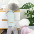 thumbnail image 4 of Striped Knitwear Sweater Cozy Pet Clothes for Small Dogs – All-Season Comfort & Style, 4 of 8