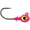PINK / CHARTREUSE, variant on Z-Man Trout Eye X 1/4oz Swimbait Jighead Chartreuse/Red