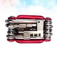 thumbnail image 3 of EeaseCA 11 in 1 Road Bike Repair Multi Tools Mountain Bike Cycling Kit Set (Red), 3 of 7