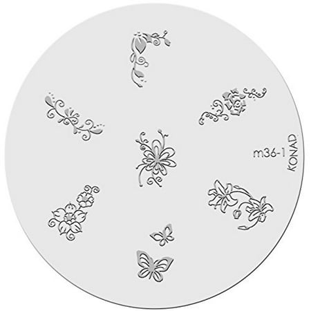 Konad Stamping Nail Art Image Plate - M36 | Walmart Canada Konad Stamping Nail Art Image Plate - M36 | Walmart Canada
