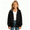Black, variant on Girls Zip up Hoodies, School Casual Long Sleeve Outdoor Jackets with Pockets Purple Size 5-6 T