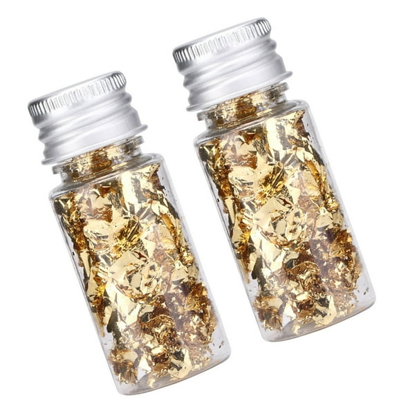 Papier d'Aluminium Doré Élégant, 2 Pcs Papier d'Aluminium Doré, Multifonction pour Familles Bars