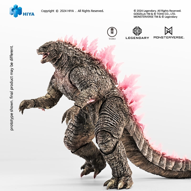 HIYA - Godzilla x Kong: The New Empire - Exquisite Basic - Godzilla (Evolved Ver.) 7" Action Figure