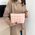 thumbnail image 6 of Puffy Quilted Makeup Bag for Women, Cosmetic Bag, Travel Toiletry Organizer Pouch Clutch, 6 of 6