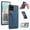 Blue, variant on TOP SHE Case for Samsung Galaxy A71 4G (A715), Galaxy A71 Phone Case (6.7 Inch) - Synthetic Leather Protective Case with Card Slot / Kickstand, Slim Fit Lightweight Simple Fashion Cover (Blue)