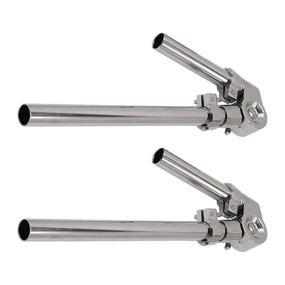 STARTIST Tom Holder Stand Mount Bracket, Universal Metal Durable Drum Rack Tom Mount Arm Holder Arm Stand for Tom Drum Set Accessories 2Pcs