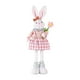 thumbnail image 1 of Lindo conejito de peluche rosa de Pascua (55 x 15 cm), con patas retráctiles. Adornos de conejito de Pascua. Figuras de conejito de Pascua para decoración del hogar., 1 of 6
