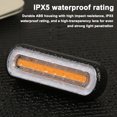 thumbnail image 3 of Bike Taillight Multifunctional Brake Sensing Light Cycling Turn Signal Waterproof Warning Lamp Support Multiple Light Modes with Remote Control for MTB Mountain Bike Road Bike, 3 of 7