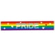 thumbnail image 1 of Banner de arco iris Decoraciones de orgullo Letrero de patio de arco iris LGBTQ Telón de fondo Suministros para fiestas gay de vacaciones 300X50 cm Decoración de orgullo colgante para jardín interior, 1 of 6