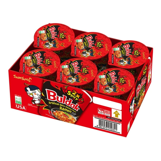 Samyang Buldak 2x Spicy Ramen Cup for Office Snacks - Walmart