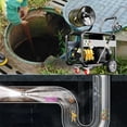 thumbnail image 4 of Máquina de dragado de tuberías de alta presión de 220 V, máquina de limpieza de tuberías de alcantarillado con ratón de agua eléctrico de alta potencia y gasolina diésel, 4 of 5