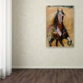 thumbnail image 4 of Trademark Fine Art "Golden Horse" Canvas Art by Joarez, 4 of 4