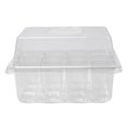 thumbnail image 2 of Shenzhuyue Plant Foster Box Fleshy Breathable Adjustable 12-Hole Plastic Foster Pot Transparent, 2 of 6