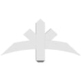 thumbnail image 4 of 36"W x 16 1/2"H x 4"D x 4"F, 11/12 Pitch, Alberta Architectural Grade PVC Gable Bracket, 4 of 8