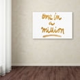 thumbnail image 3 of Trademark Fine Art "Million On White" Canvas Art by Lisa Powell Braun, 3 of 3