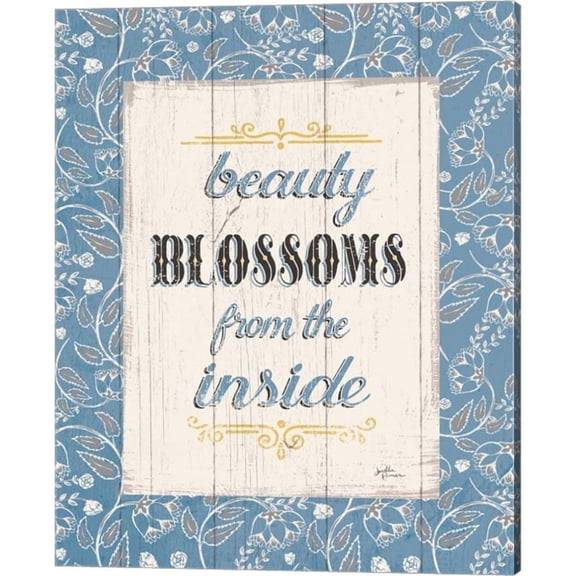 Metaverse Janelle Penner 'Blooming Season V' Canvas Art