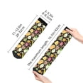 thumbnail image 2 of Bingfone Fruits Design Patterned Men's Women's Casual Cotton Socks, 2 of 5