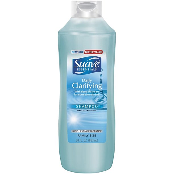 Suave Essentials Shampoo, Daily Clarifying 30 oz (Pack of 3) Walmart