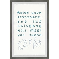 Marmont Hill Raise Your Standards IV Framed Wall Art