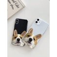 thumbnail image 2 of Chimpanzees Pattern Clear Phone Case, 2 of 3
