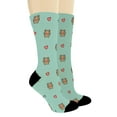 thumbnail image 2 of ThisWear Boyfriend Girlfriend Gifts I Toadally Love You Heart Socks Toad Gifts 6-Pairs Novelty Crew Socks, 2 of 5