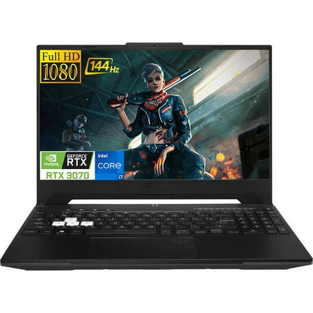 ASUS TUF Gaming 15.6" Laptop, Intel Core i7-12650H, 32GB RAM, 1TB SSD, NVIDIA GeForce RTX 3070, Windows 11 Home