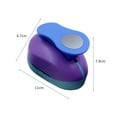 thumbnail image 2 of Perforadora circular de 50 mm para manualidades, perforadora de papel hecha a mano para álbumes de r Meterk  Puñetazo circular, 2 of 7
