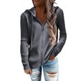 thumbnail image 4 of Sudaderas con capucha de manga larga con cremallera abrigo de punto acanalado abrigo con cordón abrigo con cremallera outwear abrigo de suéter Sudaderas con capucha de manga ANGGREK Otros, 4 of 7