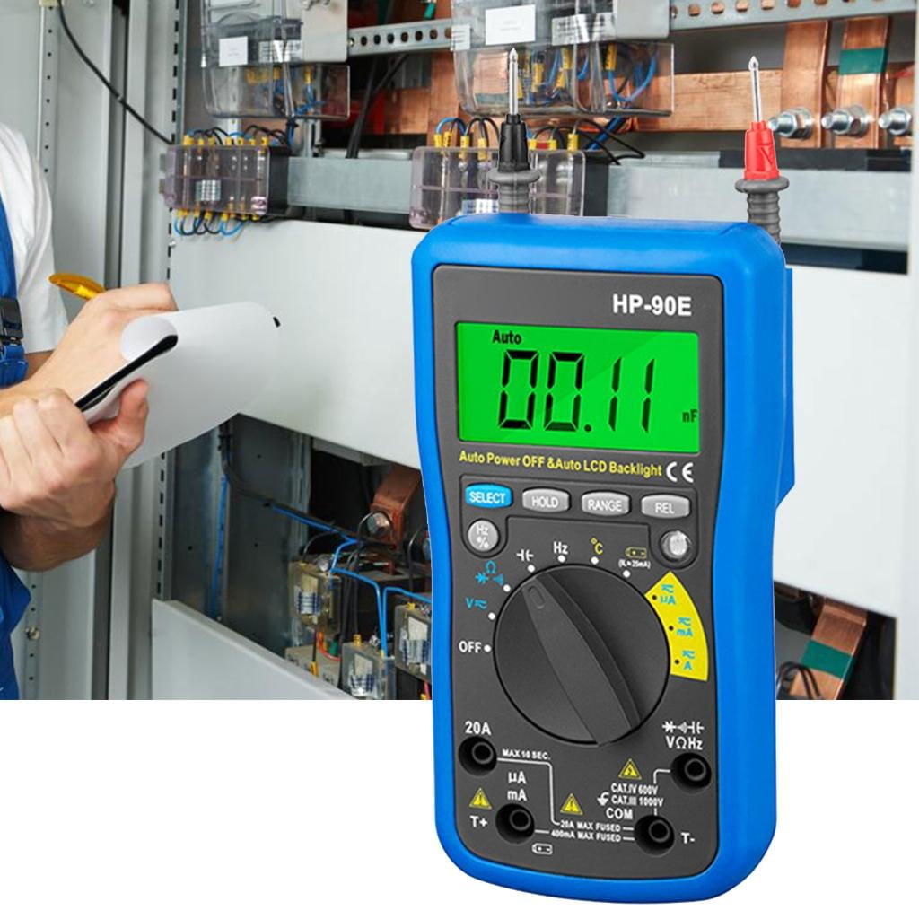 CEORPER Professional Digital Multimeter Electrical Meter ABS for Various Testing Needs