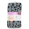 thumbnail image 3 of Wonder Nation Girls Leopard Tights, 2-Pack, Sizes S-L, 3 of 4