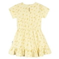 thumbnail image 2 of Gerber Toddler Girl Short-Sleeve Ruffled Hem Dress, Sizes 2T-5T, 2 of 7