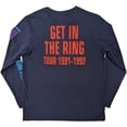 thumbnail image 2 of Guns N' Roses Unisex Long Sleeve T-Shirt: Get In The Ring Tour '91-'92 (Back & Sleeve Print) (X-Large), 2 of 3
